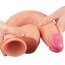 Dildo Lovetoy "Cock King Size XXL" 31 cm - Natural - detaliu finisaj