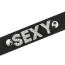 Chocker  Coquette "Sexy" - Negru