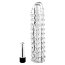 Set Prelungitor Penis cu Striatii Stimulatoare si Vibrator Glont "Seven Creations" 17 cm - vedere frontala