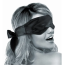 Masca Pipedream "Satin Love Mask" - Negru - detaliu finisaj