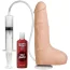 Dildo cu Ejaculare Doc Johnson "Bustit" 23,36 cm - Natural##