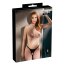 Chiloti Latex Decupati in Zona Intima Black Level - Negru