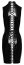 Rochie Latex Look Black Level - Negru