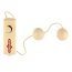 Bile Vaginale Seven Creations »Vibrating Ball Ivory« 8,5 cm - Alb