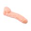 Dildo Realistic Chisa Novelties "T-Skin" 20 cm - Natural - detaliu finisaj