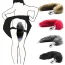 Plug Anal Silicon Chisa Noveltie »Foxy Tail« 2,7 cm - Negru