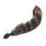 Plug Anal Silicon Chisa Noveltie »Foxy Tail« 2,7 cm - Negru