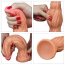 Dildo Lovetoy 'Monster Nature" 24,5 cm - Natural - accesorii incluse
