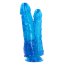Dildo Dublu Toyz4Lovers "Romolo and Remo" 21 cm - Albastru##