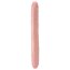 Dildo Dublu Toyz4Lovers "Natural Twin" 34 cm - Natural##