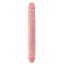 Dildo Dublu Toyz4Lovers "Natural Twin" 34 cm - Natural##