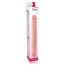 Dildo Dublu Toyz4Lovers "Natural Twin" 34 cm - Natural