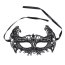 Masca de Ochi Brodata Queen Lingerie - Negru## - detaliu design