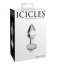 Icicles No 44 dop anal sticla transparent temperature play detaliu design