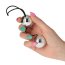 Bile Vaginale Kegel Toyz4Lovers "Silver Balls" 22 cm - Argintiu - dimensiuni complete