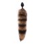 Plug Anal Silicon Chisa Noveltie »Foxy Tail« 2,7 cm - Negru