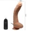 Vibrator curbat cu ventuza si telecomanda, 28x5cm, cu vibratii - detaliu finisaj