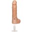 Dildo cu Ejaculare Doc Johnson "Bustit" 23,36 cm - Natural##