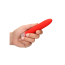 Vibrator Luminous »Eleni« 14 cm - Rosu