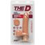 Vibrator Doc Johnson »Perfect D« 18 cm - Natural