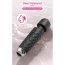 Vibrator Stimulator HAOOY »Senzual« 20 cm - Negru
