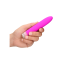 Vibrator Luminous »Eleni« 14 cm - Roz - culoare si material