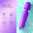 Vibrator Stimulator HAOOY »Senzual« 20 cm - Violet