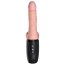 Vibrator Pipedream »Thrusting Cock with Balls« 17 cm - Natural