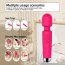 Vibrator Stimulator HAOOY »Senzual« 20 cm - Roz