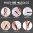 Vibrator Stimulator HAOOY »Senzual« 20 cm - Negru