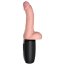 Vibrator Pipedream »Thrusting Cock with Balls« 17 cm - Natural