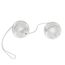 Bile Vaginale Kegel Seven Creations "Silver" 9,1 cm - Argintiu - detaliu design