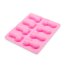 Matrita de copt 8 Forme Penis din silicon, Roz, 18,5 cm#