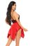 Camasa de Noapte Julieta Chemise Beauty Night - Rosu