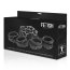 Set Imobilizare pat, Fetish Submissive Luxury Bed Neoprene - detaliu design