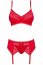 Set 3 Lenjerie Intima Jolierose Obsessive - Rosu