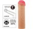 Prelungitor Penis Pretty Love »Nile« 22,5 cm - Natural