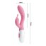 Vibrator Pretty Love »Pete« 20 cm - Roz - vedere laterala