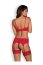Set 3 Lenjerie Intima Jolierose Obsessive - Rosu