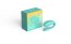 Vibrator Cupluri We-Vibe "Sync Lite Aqua" 7,8 cm - Turcoaz - vedere 12