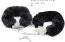 Catuse Plus Loving Joy "Furry Handcuffs" Negru##