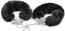 Catuse Plus Loving Joy "Furry Handcuffs" Negru##