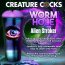 Masturbator Creature Cocks "Alien Wormhole" 22 cm - Violet - culoare si material