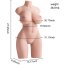 Papusa Sexuala Realistica 3D Mistress »Tidy« 71 cm - dimensiuni complete