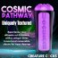 Masturbator Creature Cocks "Alien Wormhole" 22 cm - Violet - accesorii incluse