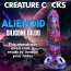 Dildo Creature Cocks "Alienoid" 22,5 cm - detaliu design