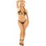 Set Lenjerie Intima Hearts Design Leg Avenue - Negru