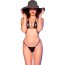 Set Lenjerie Intima Chilirose - Negru