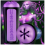 Masturbator Creature Cocks "Alien Wormhole" 22 cm - Violet - vedere frontala