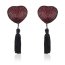 Ornamente Sani Toyz4Lovers "Shine Red Nipples Tassels" - Rosu## - culoare si material